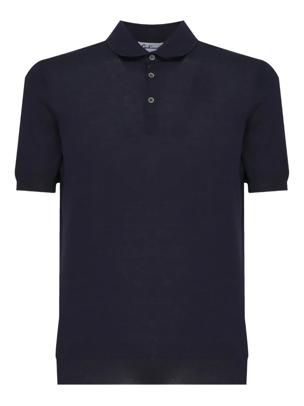 

Поло с короткими рукавами John Galliano, черный