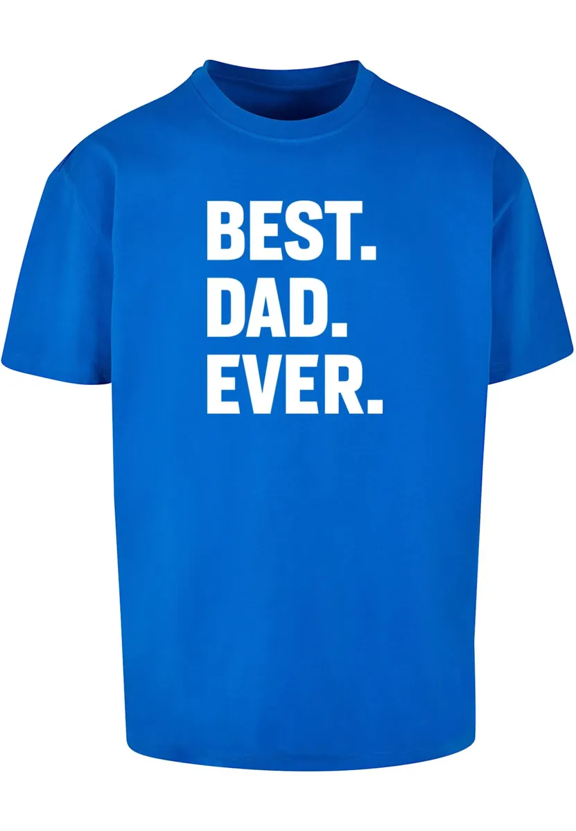 

Футболка Merchcode " Merchcode Men's Fathers Day — футболка Oversize Best Dad Ever Heavy ", синий