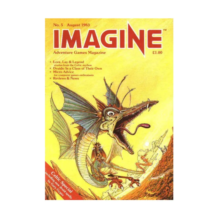 

Журнал #5 "AD&D Mini-Module, New Druid Spells", Imagine Magazine
