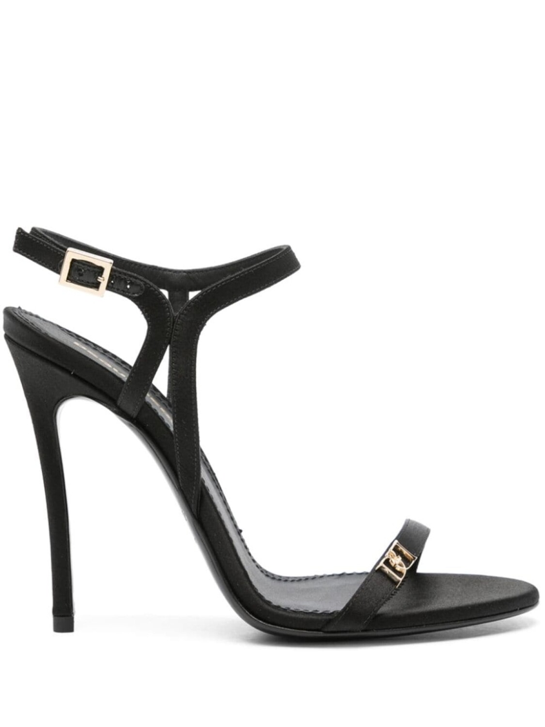 

Dsquared2 dSQUARED2 115 мм атласные сандалии, черный
