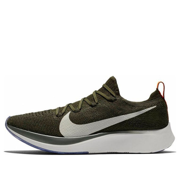 

Кроссовки zoom fly flyknit Nike, зеленый