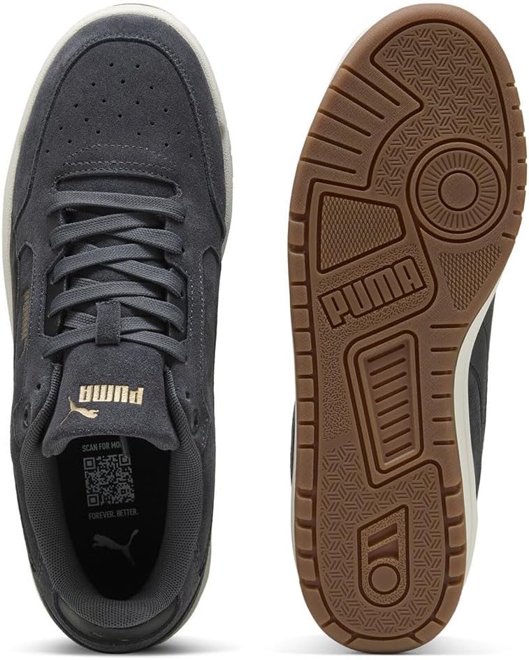 Мужские низкие кроссовки PUMA, черный/серый/золотой/темно-серый — фото 2