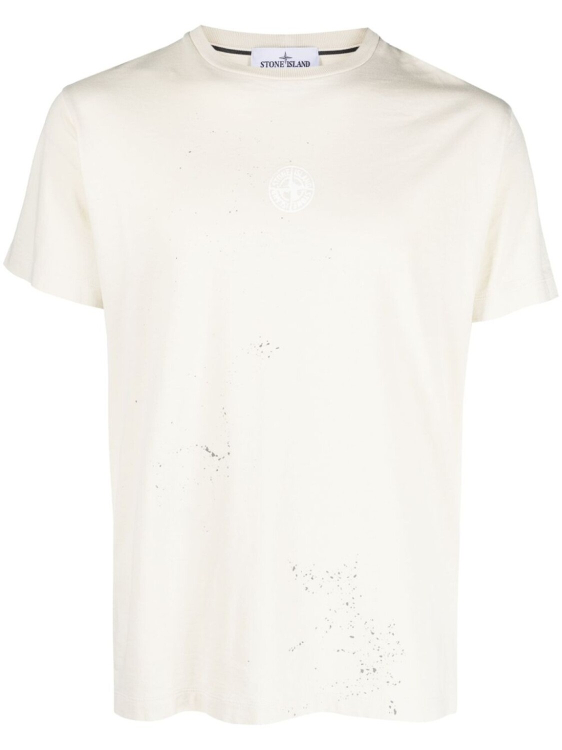 

Stone Island футболка с логотипом Compass, нейтральный цвет