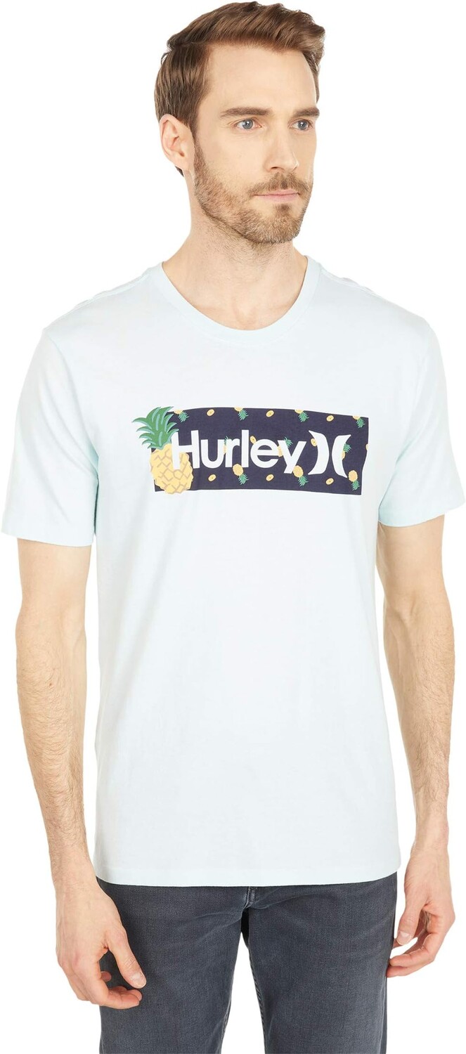 

Футболка Hurley One & Only Windansea Short Sleeve Tee, цвет Glacier Blue