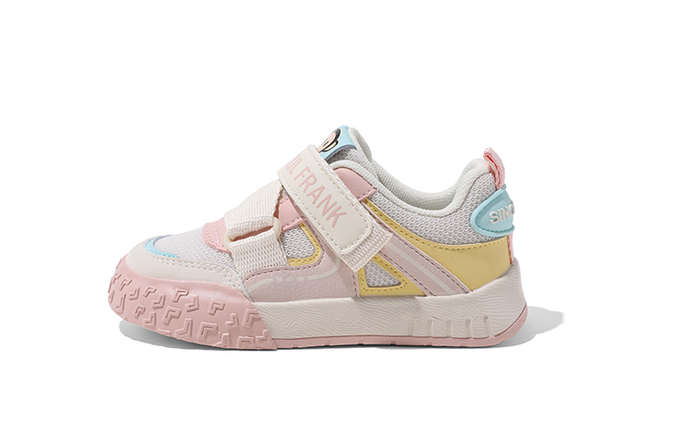 

Детские кроссовки для скейтбординга с амортизацией Rebound Low-Top PAUL FRANK, бежевый/розовый