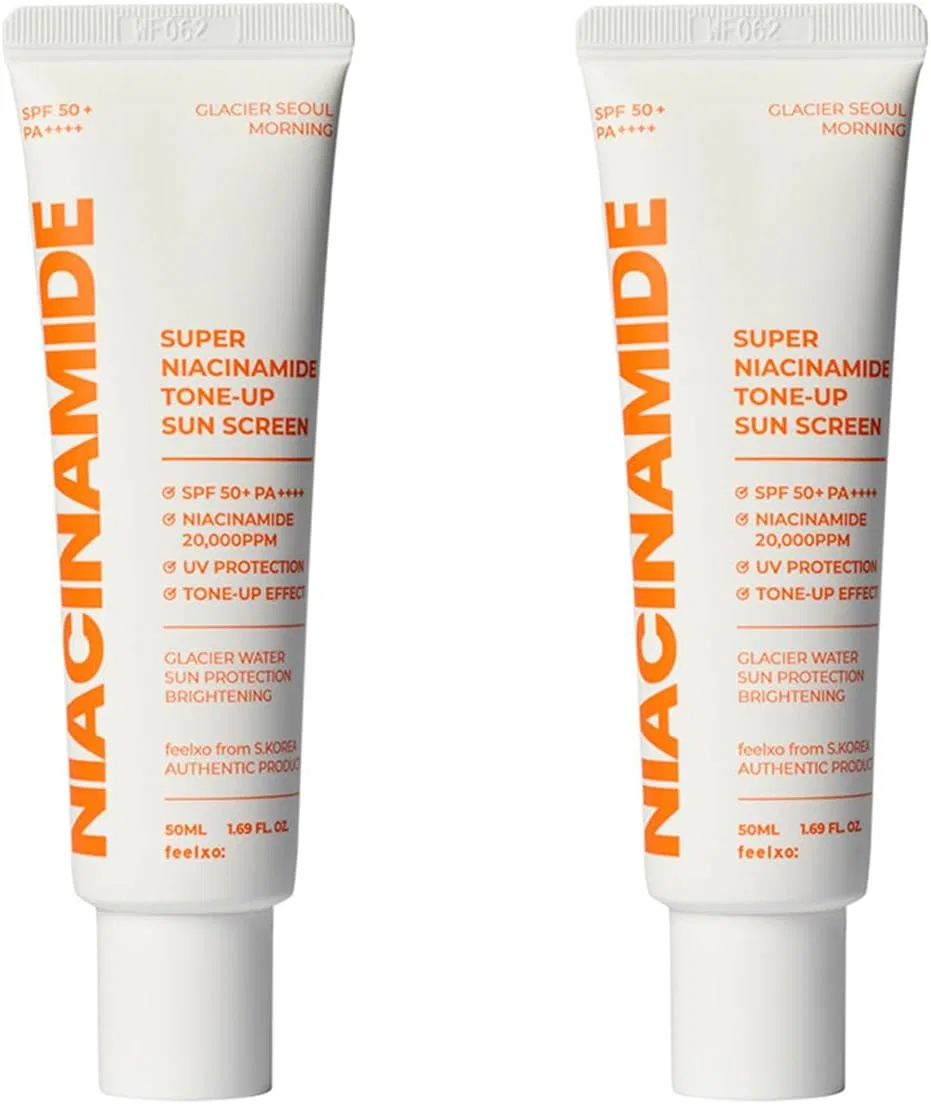Солнцезащитный крем Super Niacinamide Tone Up Sunscreen Feelxo 50 мл