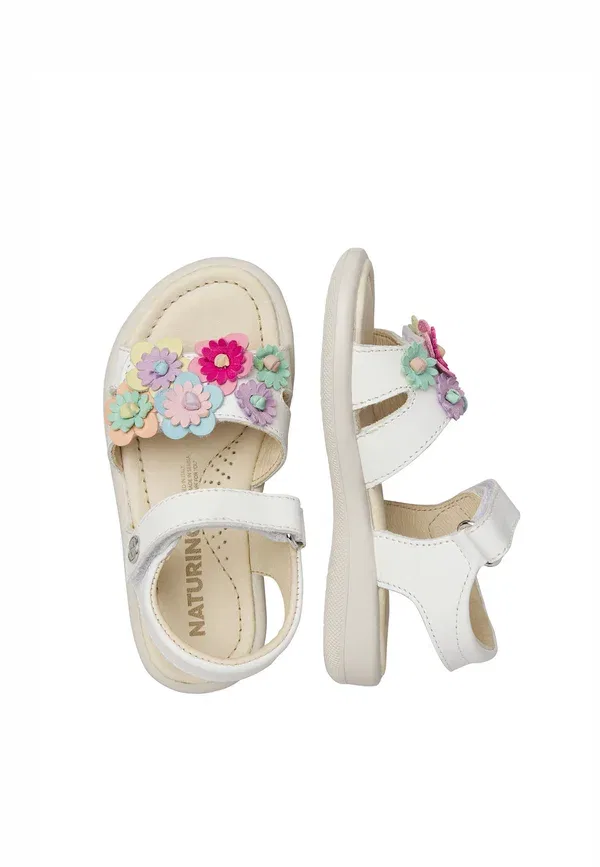 Детские туфли Brahma baby shoes Naturino, бело-розовый — фото 3