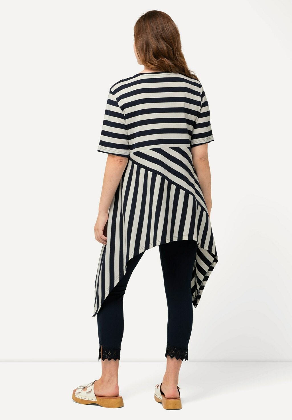 

Футболка с принтом Ulla Popken, белый