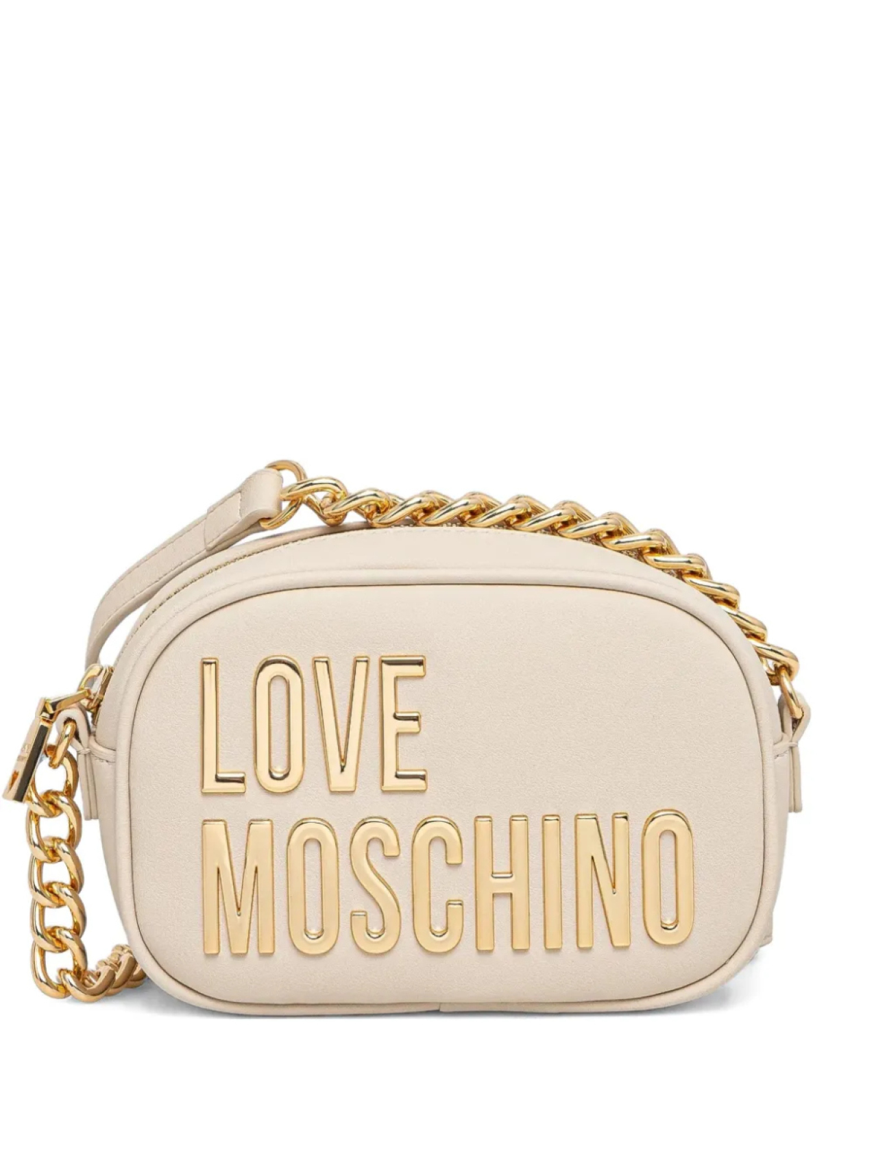 

Сумка через плечо с надписью Maxi Love Moschino, нейтральный