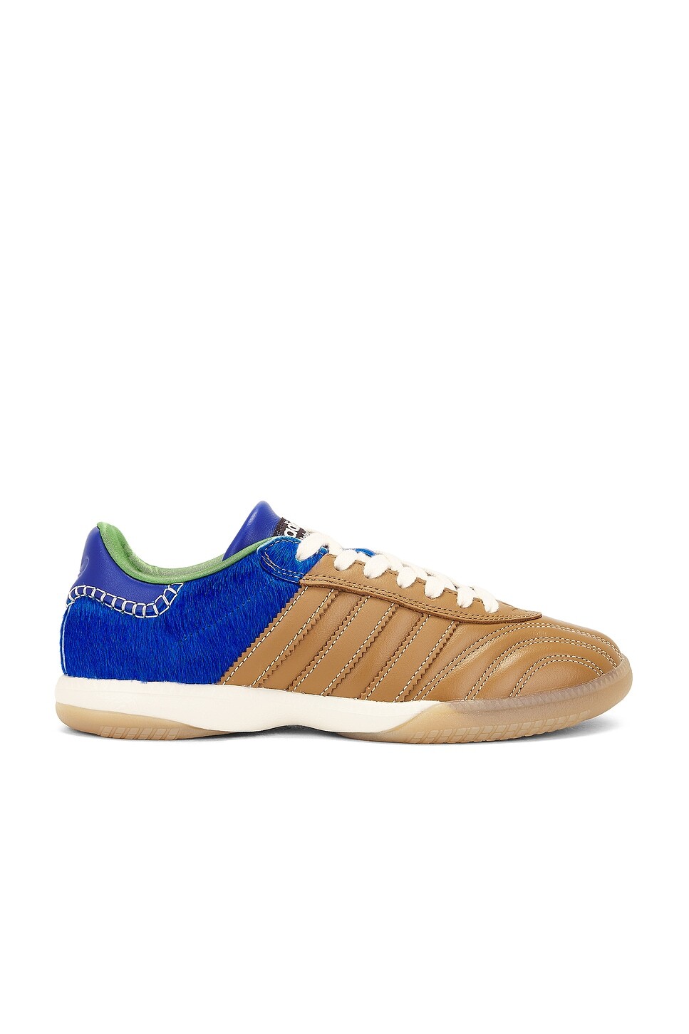 

Кроссовки Samba Millenium Adidas By Wales Bonner, цвет Desert, Team Royal Blue, & Crew Green, Зеленый, Кроссовки Samba Millenium Adidas By Wales Bonner, цвет Desert, Team Royal Blue, & Crew Green