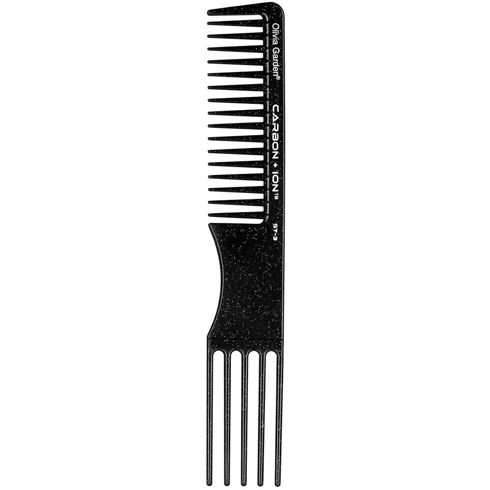 Расческа Olivia Garden Carbon + Ion Technique с закругленными зубцами Olivia Garden