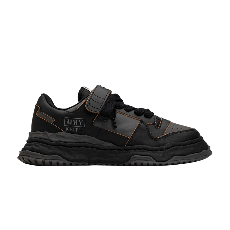 

Кроссовки Maison Mihara Yasuhiro Keith OG Sole Leather Low 'Black Grey', черный