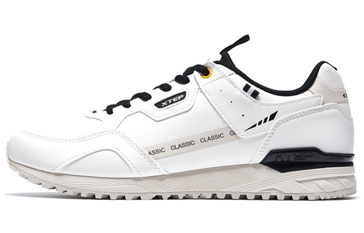 

Кроссовки XTEP Casual Shoes Men Low-Top White Black, Черный, Кроссовки XTEP Casual Shoes Men Low-Top White Black