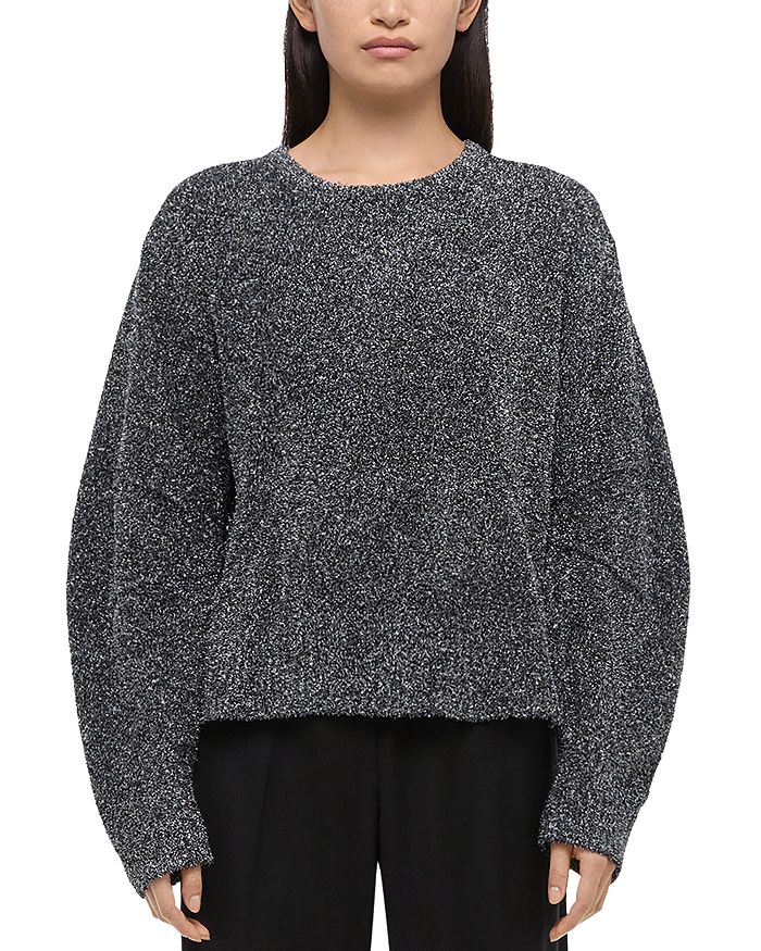 

Свитер с люрексом Apex Helmut Lang, серый