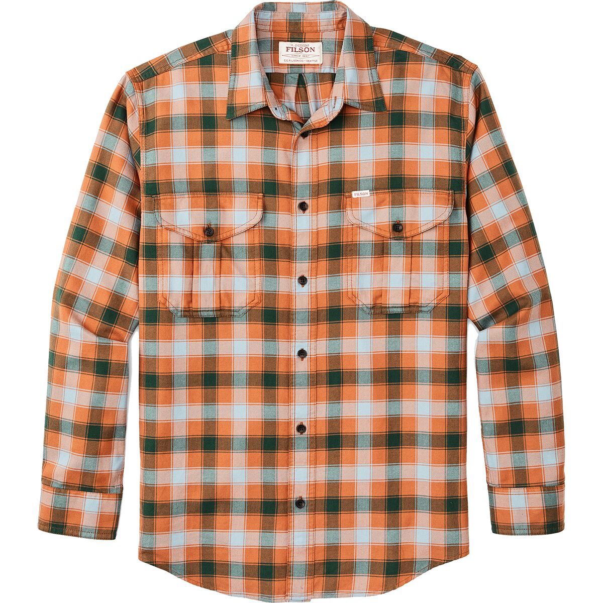 

Легкая аляскинская рубашка гида Filson, мультиколор