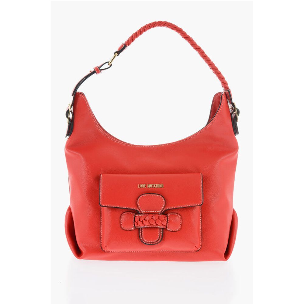 

Сумка через плечо LOVE из искусственной кожи с плетеной ручкой Moschino, Red