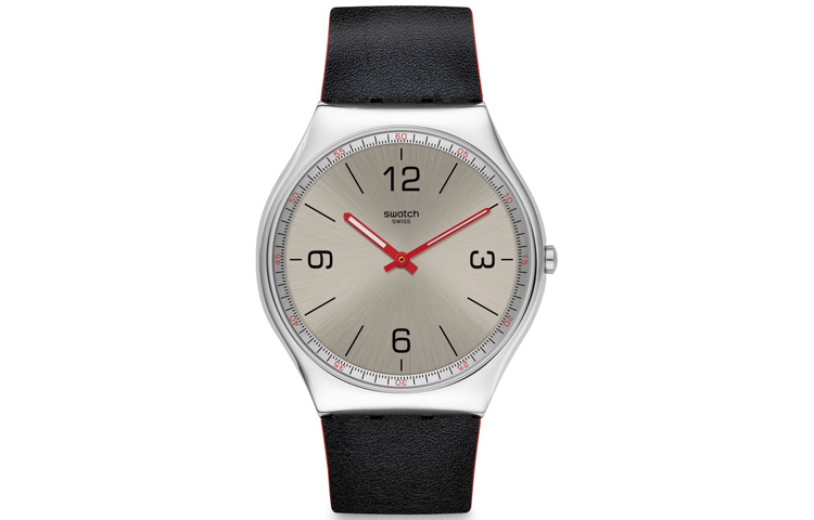 

Унисекс-часы 45,6 мм серебристые SS07S104 SWATCH