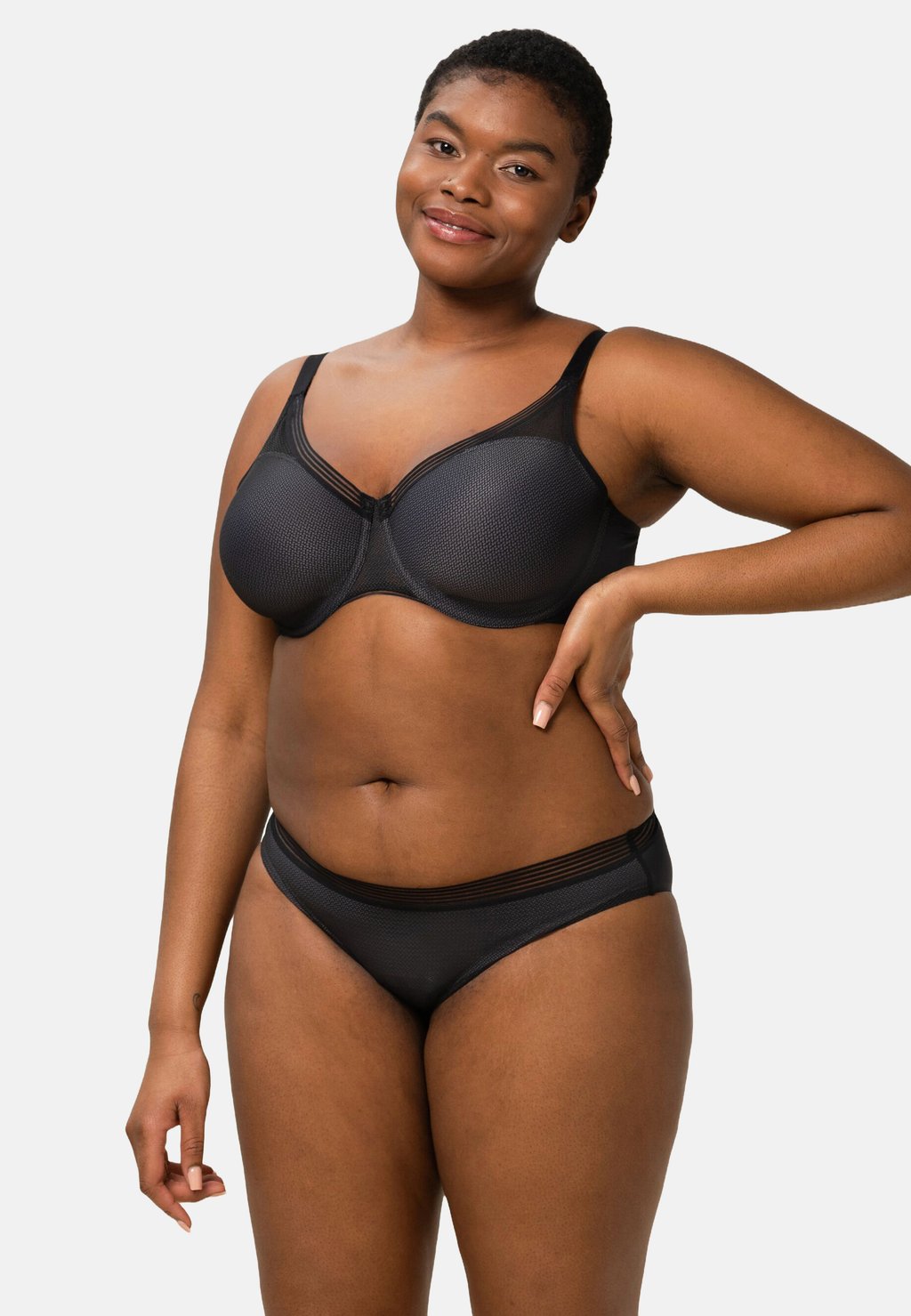 

Бюстгальтер на косточках 2-PACK INFINITE SENSATION - Triangle bra Triumph, черный