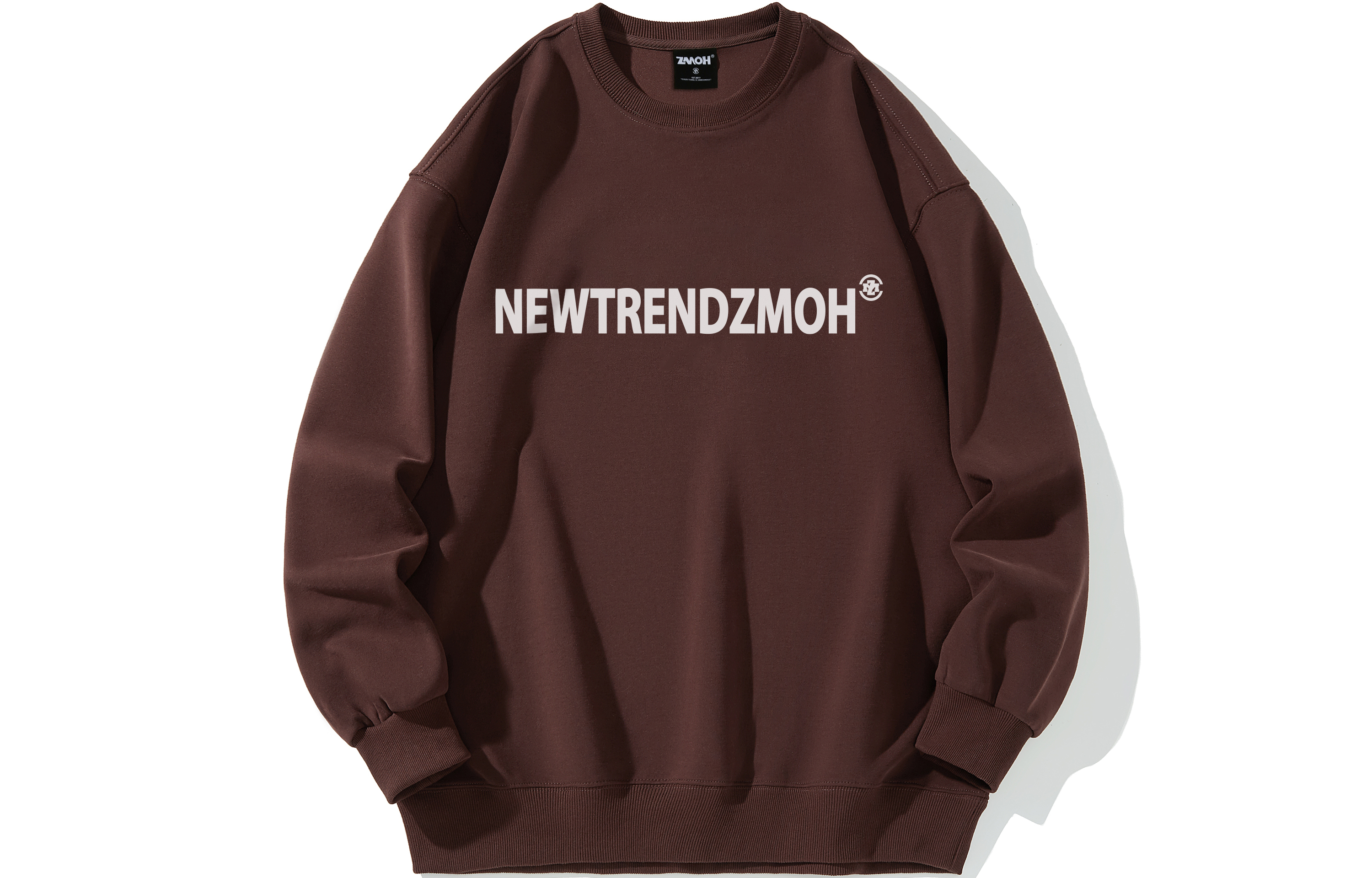 

Толстовка осень-зима унисекс ZMOH, Heather Gray
