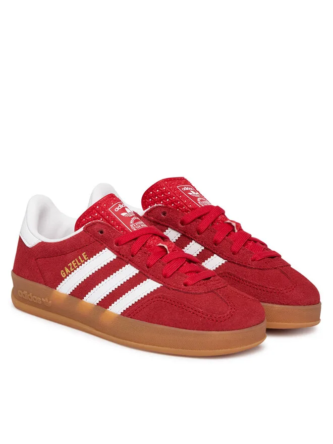 Adidas Кроссовки Gazelle Indoor IH9136 красные — фото 2