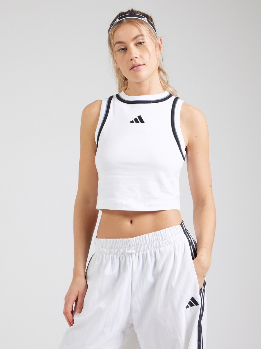 Спортивный топ ADIDAS SPORTSWEAR Essentials, белый — фото 2