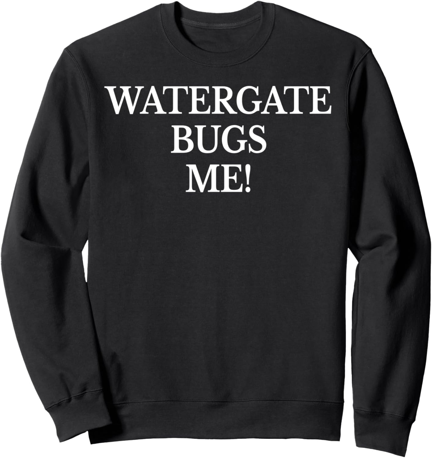 

Толстовка Watergate Bugs Me, черная, размер S American Political Gift Watergate, Черный, Толстовка Watergate Bugs Me, черная, размер S American Political Gift Watergate