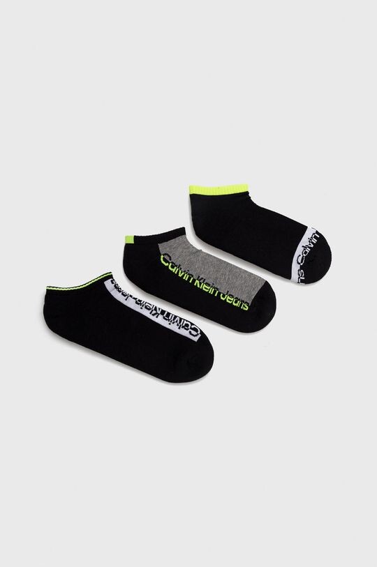 

Носки (3 пары) Calvin Klein, черный
