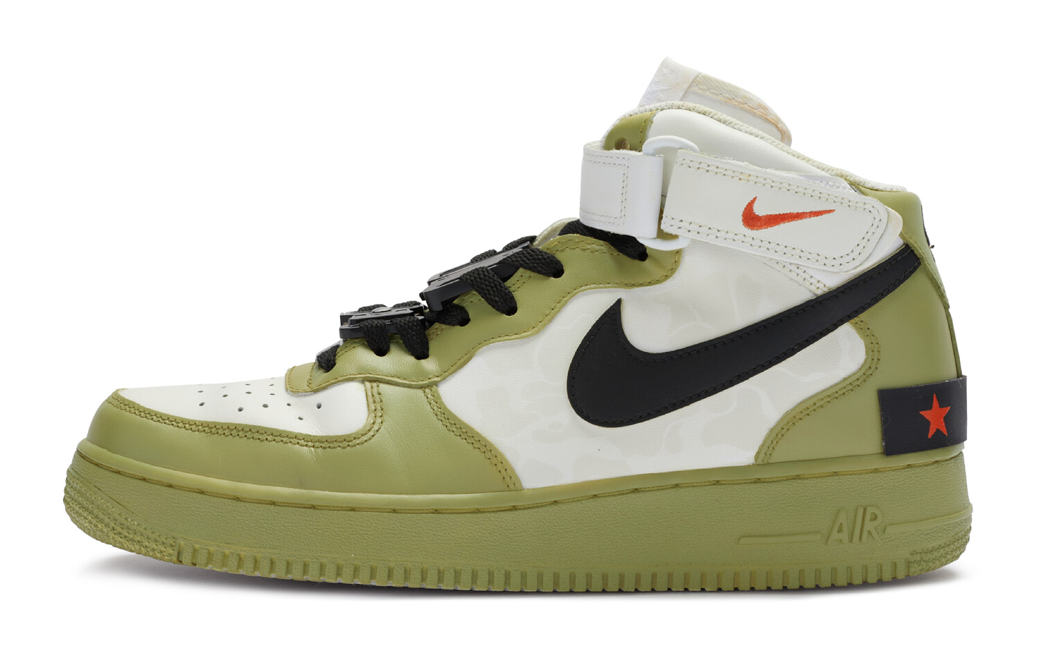 

Кроссовки для скейтбординга Air Force 1 женские, среднего размера, белые Nike, Белый, Кроссовки для скейтбординга Air Force 1 женские, среднего размера, белые Nike