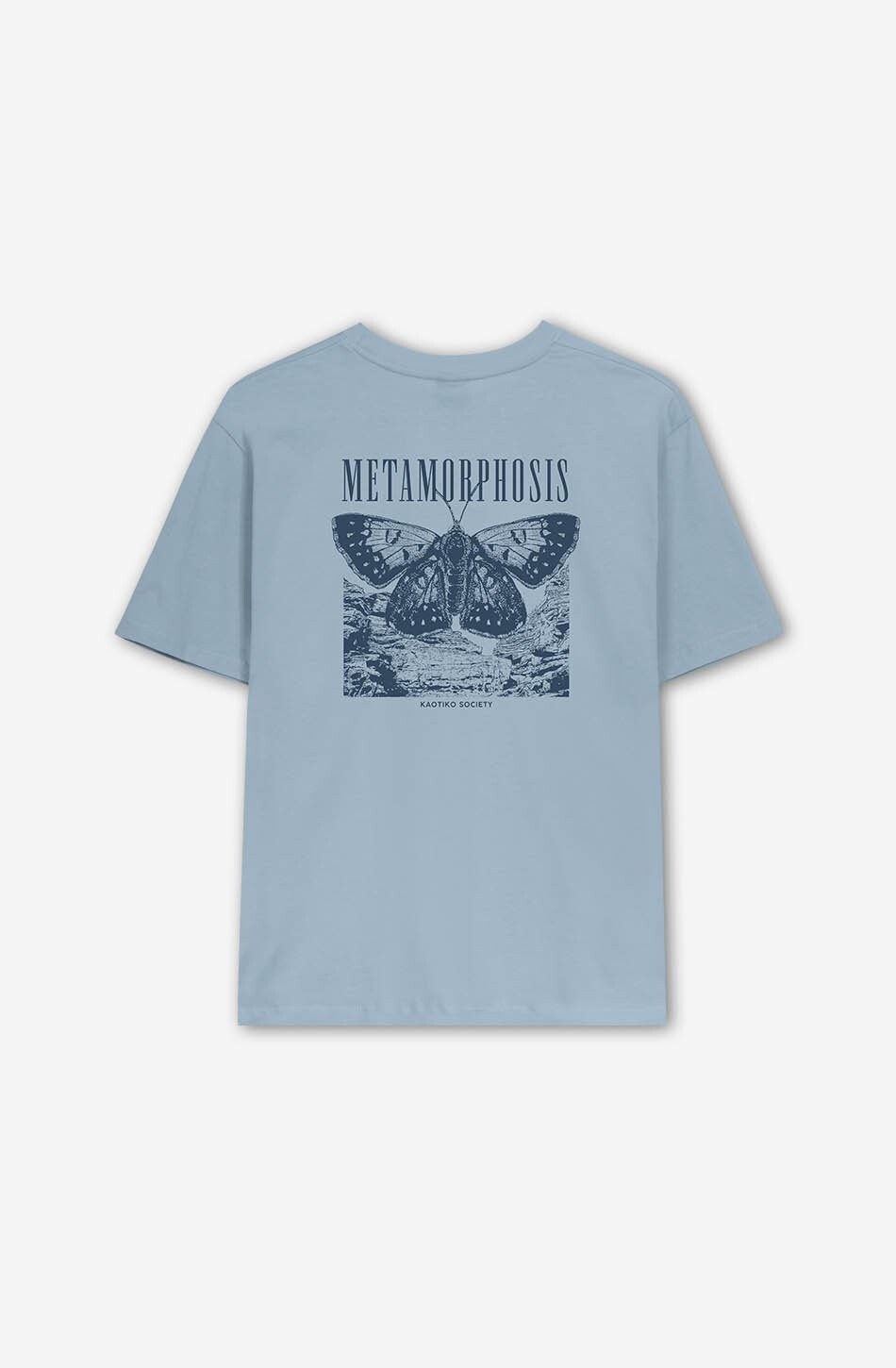 

Футболки с принтом WASHED METAMORPHOSIS UNISEX Kaotiko, черный