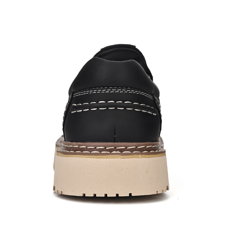 Туфли мужские Men"s Casual Men Low-Top Laoks, коричневый — фото 4