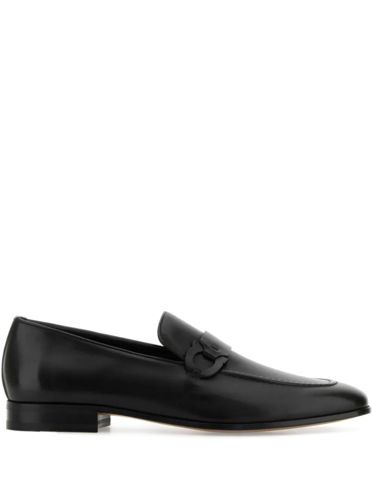 

Красивые мокасины Ferragamo, черный