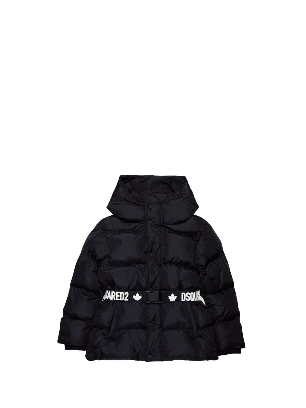 

Черная куртка для девочек Dsquared