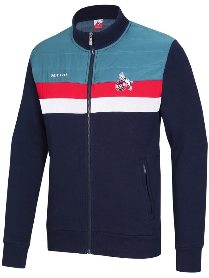 

Куртка Hybrid Jacke Overstolzenstraße Fußballverein 1. FC Köln, синий