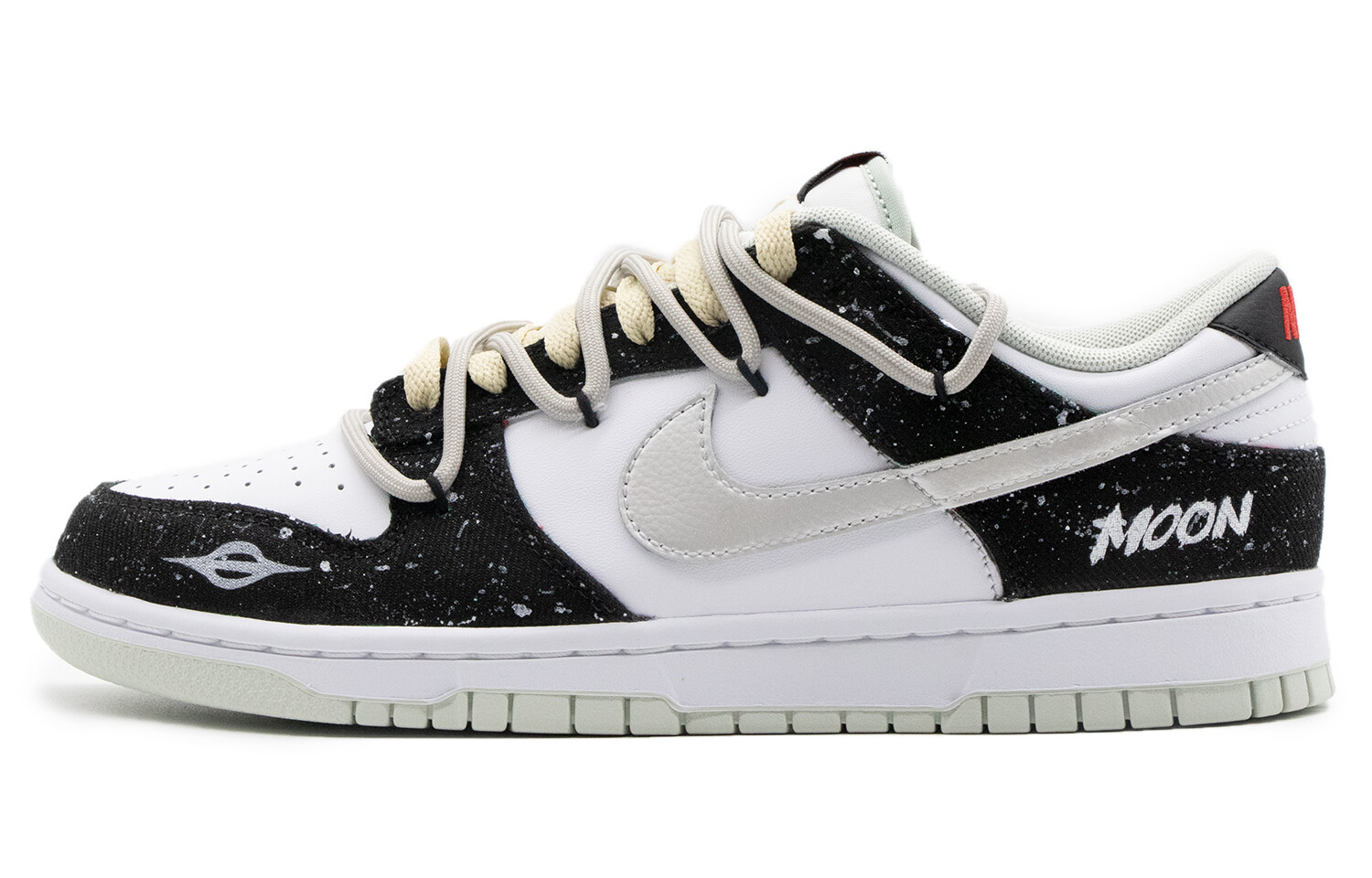 

Кроссовки Nike Dunk Skateboard Shoes Men Low-Top Black White/Silver