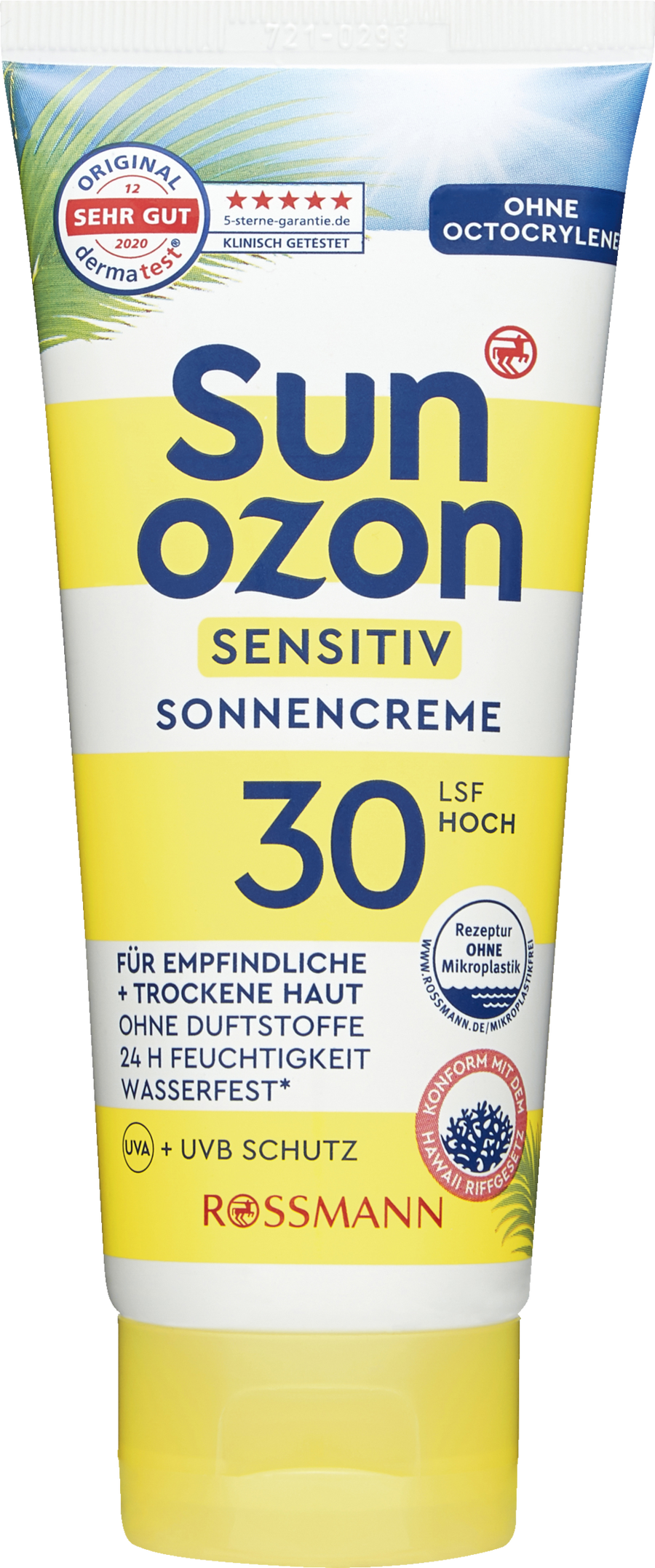 

Солнцезащитный крем sunozon Sensitiv Sonnencreme LSF 30