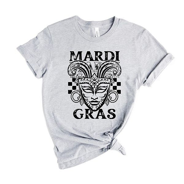 

Футболка с коротким рукавом и принтом Mardi Gras Simply Sage Market, Heather Grey, Серый, Футболка с коротким рукавом и принтом Mardi Gras Simply Sage Market, Heather Grey
