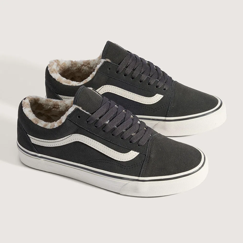 Мужские низкие кеды Vans Old Skool Cozy Hug, цвет Faded Black
