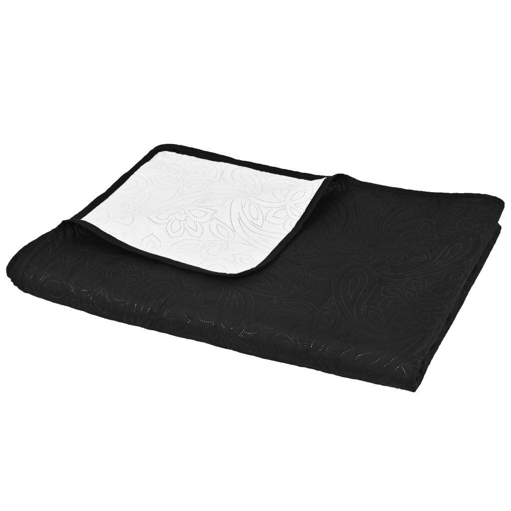 

Hommie Двустороннее стеганое покрывало 170 x 210 см, черно-белое Sonstige