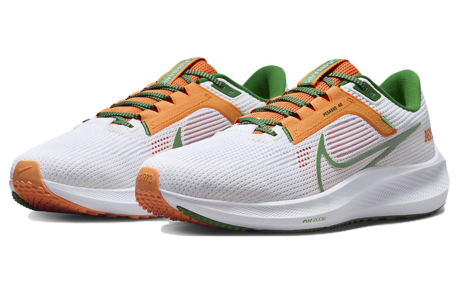 Nike Pegasus 40 Famu Бело-зеленая — фото 3