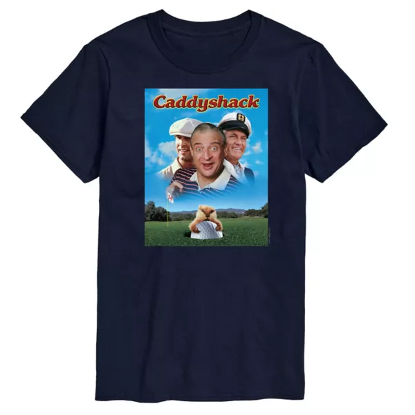 

Мужская футболка с принтом "Caddy Shack" Licensed Character, синий