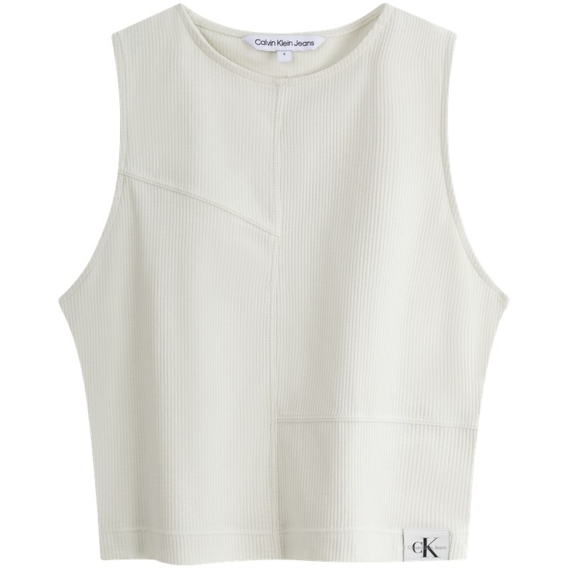 Футболка майка женская SS24 Series Calvin Klein, BEH-Space Black — фото 4