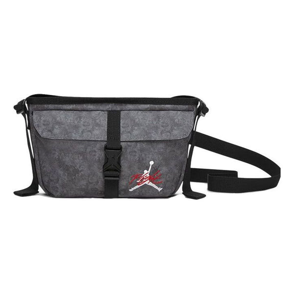

Сумка men's portable large capacity messenger bag shoulder bag black Air Jordan, черный