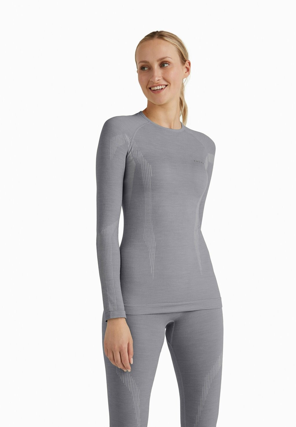 

Топ с длинными рукавами WOOL-TECH FUNCTIONAL UNDERWEAR FOR COLD TO VERY COLD CONDITIONS FALKE, цвет grey heather