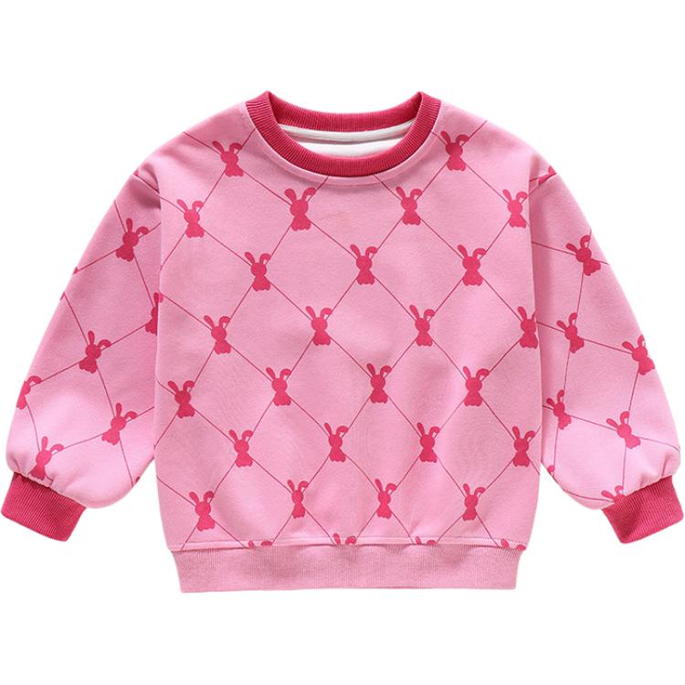 

Детский свитшот с круглым вырезом Moderate PROTECTCAMEL, розовый