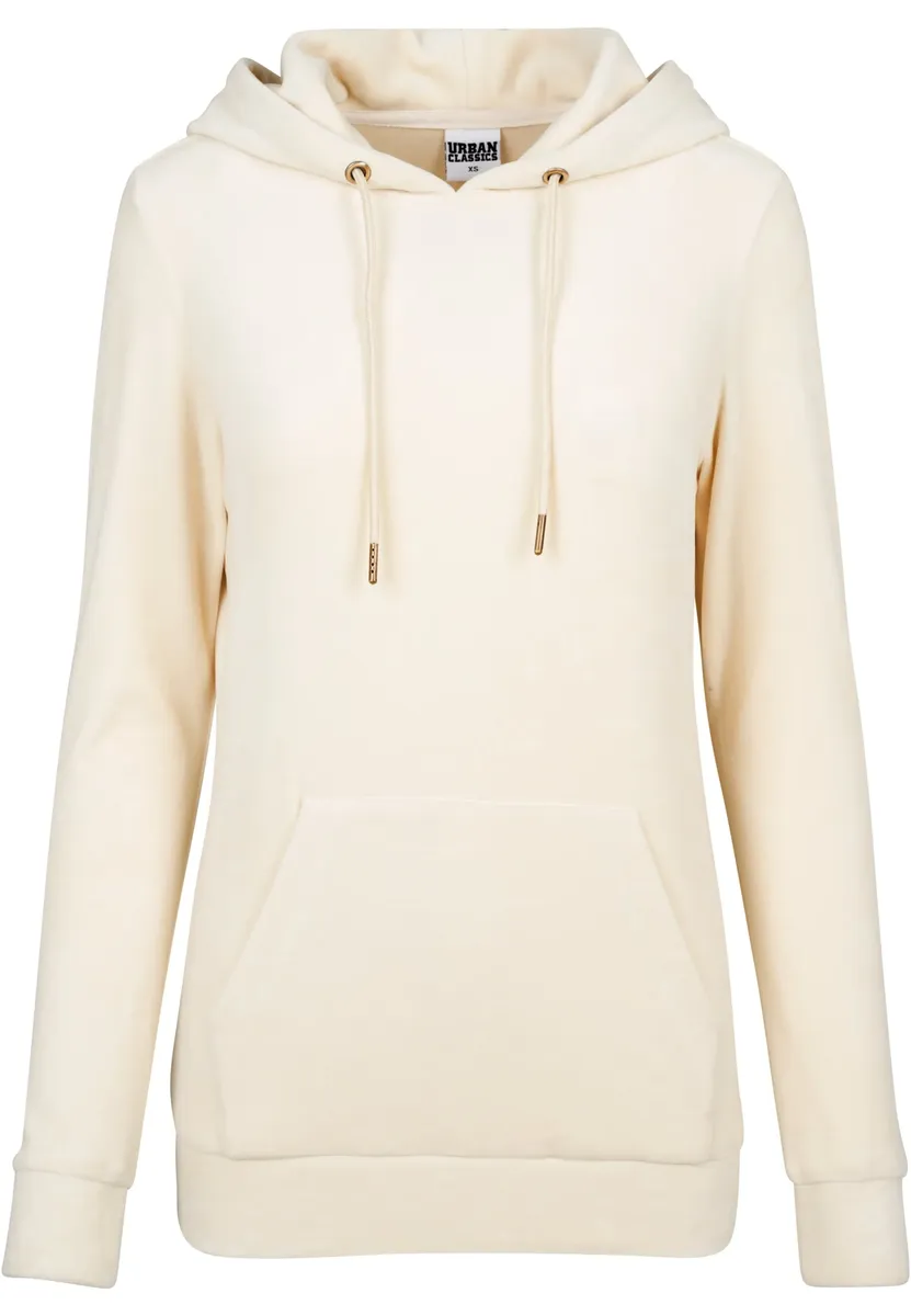 

Свитер с круглым вырезом URBAN CLASSICS " Urban Classics Ladies Velvet Hoody", цвет Sand