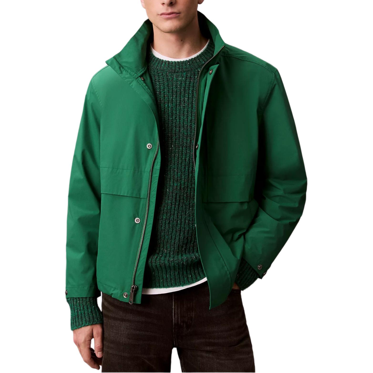 

Calvin Klein Мужское пальто изумрудного цвета, Emerald Green