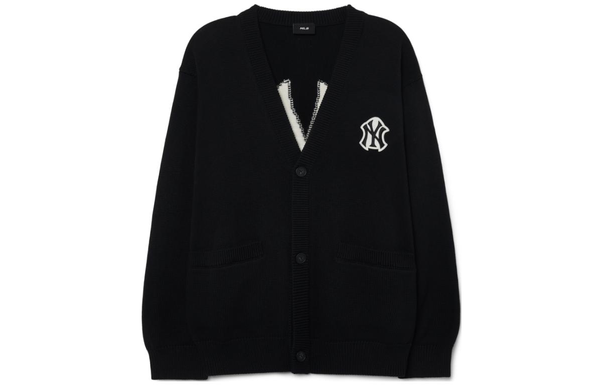 

Трикотажная футболка унисекс черная MLB