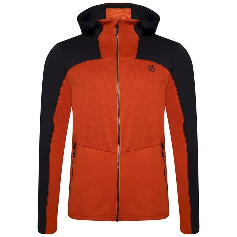 

Мужская толстовка на молнии Revive II Burnt Brick, черная DARE 2B, цвет negro