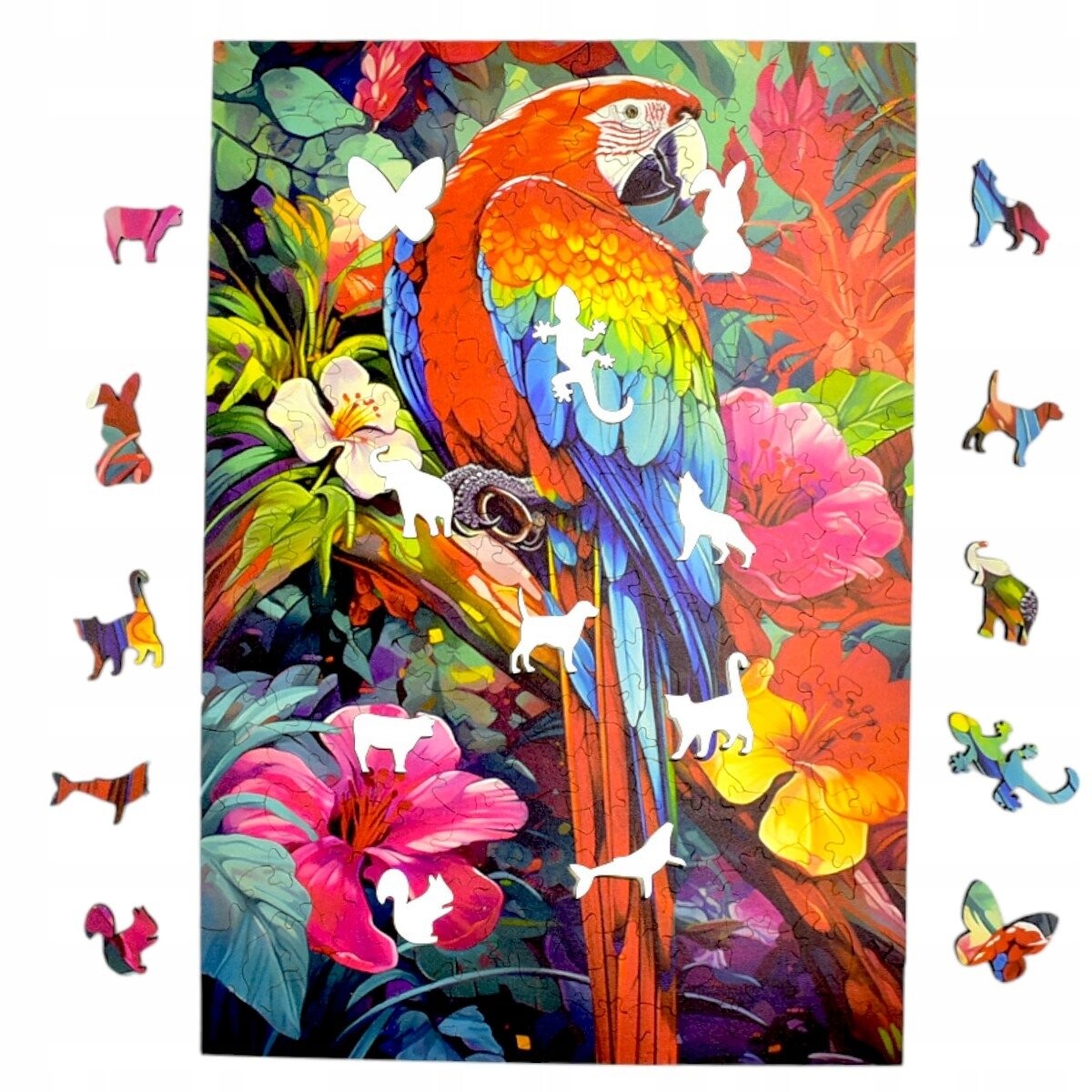 

Пазл Mruu&Pruu Macaw Parrot 20 x 28 см 160 деталей Деревянный пазл