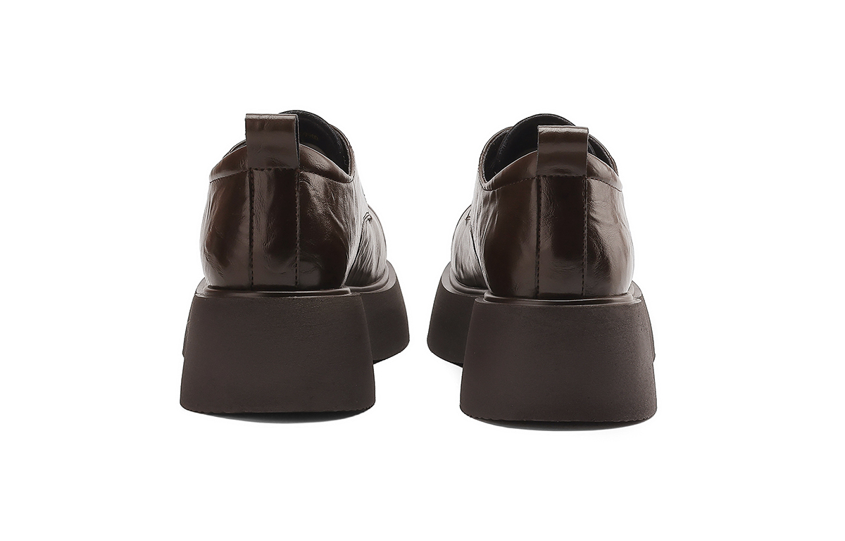 HLA Женские повседневные туфли-лодочки - коричнево-красные, цвет Brown Red — фото 4
